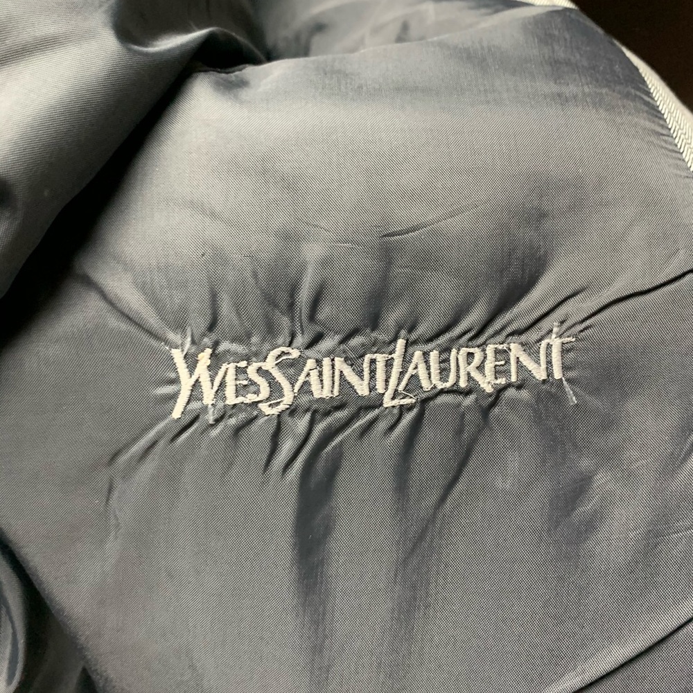 Vintage long tailored Yves Saintt Laurent jacket - Picture 6 of 7